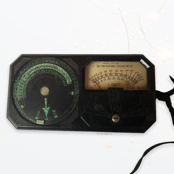 Vintage Other - Vintage Weston Photronic Exposure Meter Model 650 Photoelectric Exposure Meter